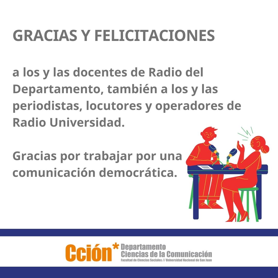 Convocan a Alumnos y público en general para participar en #MiExperienciaDeRadio