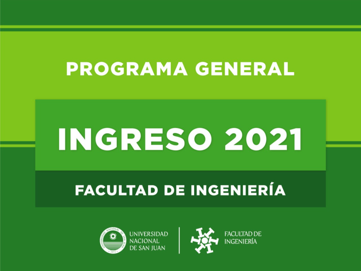 Ingreso 2021: Inscripciones abiertas